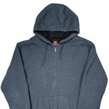 Quiksilver Hoodie - XL Gray Cotton Blend
