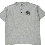 Cotton Deluxe Single Stitch T-Shirt - XL Gray Cotton