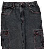 Cruise West Cargo Cargo Pants - 34W 29L Gray Denim