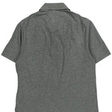 Puma Polo Shirt - Small Grey Cotton