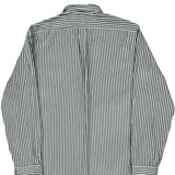 Polo By Ralph Lauren Striped Shirt - 2XL Green Cotton