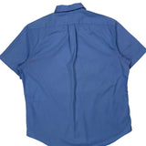 Ralph Lauren Short Sleeve Shirt - Large Blue Cotton