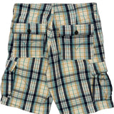 Levis Checked Cargo Shorts - 36W 10L Multicoloured Cotton