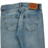 501 Levis Jeans - 30W 30L Light Wash Cotton