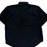 The Intimidator Winners Circle Nascar Short Sleeve Shirt - Large Black Cotton