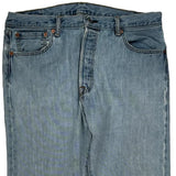 Levis 501 Jeans - 36W 30L Light Wash Cotton