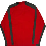 The North Face Fleece Jacket - XL Red Polyester