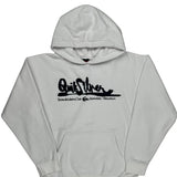 Boardriders Club Quiksilver Spellout Hoodie - Medium White Cotton