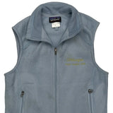 Made In USA Patagonia Synchilla Vest - Medium Blue Polyester