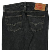 501 Levis Jeans - 33W 30L Black Denim