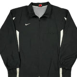 Nike Track Jacket - XL Black Polyester
