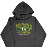Packers Nfl Hoodie - Small Gray Cotton