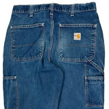 Carhartt Carpenter Jeans - 32W 30L Blue Cotton