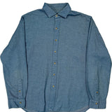 Polo By Ralph Lauren Shirt - XL Blue Cotton