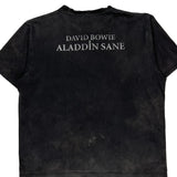 David Bowie Aladdin Sane Unbranded Band T-Shirt - 2XL Black Cotton