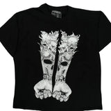 Avirex Graphic T-Shirt - 2XL Black Cotton