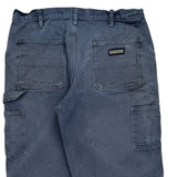 Dakota Grizzly Double Knee Carpenter Trousers - 34W 30L Blue Cotton