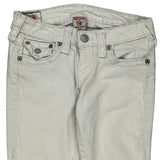 True Religion Skinny Jeans - 27W US 2 White Cotton