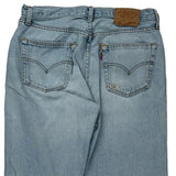 501 Levis Jeans - 30W 30L Light Wash Denim
