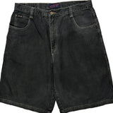 Otb Denim Shorts - 36W 10L Black Cotton