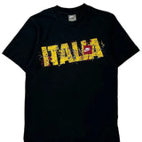 Italia Nike Graphic T-Shirt - Small Red Cotton