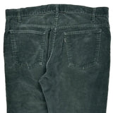 Unbranded Trousers - 36W 29L Grey Corduroy