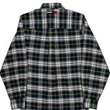 Tommy Hilfiger Checked Flannel Shirt - Small Multicoloured Cotton