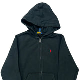 Age 10-12 Polo By Ralph Lauren Hoodie - Large Black Cotton