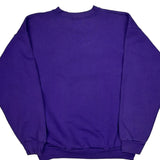 Minnesota Vikings Logo Athletics Nfl Sweatshirt - Large Purple Cotton