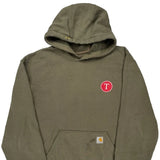 Carhartt Hoodie - Large Green Cotton