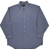 Ralph Lauren Shirt - Large Blue Cotton