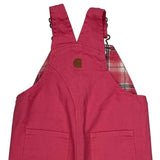 Age 18 Months Carhartt Overalls - Xx-Smallw 12L Pink Cotton