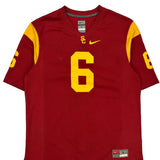 USc Nike Football Jersey - Large Red Polyester