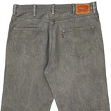 Levis Denim Shorts - 38W 11L Gray Cotton