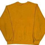 Blank Fruit Of The Loom Sweatshirt - Medium Yellow Polyester