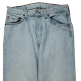 501 Levis Jeans - 29W 30L Light Wash Cotton