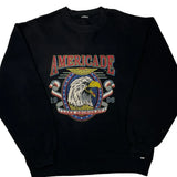 Americade Anvil Graphic Sweatshirt - 2XL Black Cotton