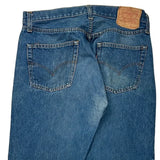 501 Levis Jeans - 32W 31L Blue Denim