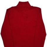 Polo By Ralph Lauren 1/4 Zip - Medium Red Cotton