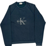 Calvin Klein Jeans Sweatshirt - Medium Blue Cotton