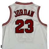 Chicago Bulls Nike Nba Jersey - Large White Polyester
