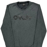 Oakley Sweatshirt - 2XL Gray Cotton Blend
