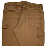 Wrangler Carpenter Pants - 38W 31L Brown Cotton