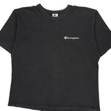 Single Stitch Champion T-Shirt - 2XL Black Cotton