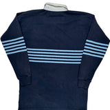 Ums Striped Rugby Shirt - XL Navy Cotton