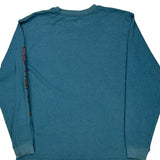 Original Fit Carhartt Long Sleeve T-Shirt - Large Blue Cotton