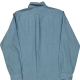 Ralph Lauren Checked Shirt - Large Blue Cotton