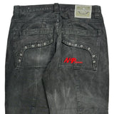 North Peak Double Knee Jeans - 36W 30L Grey Cotton