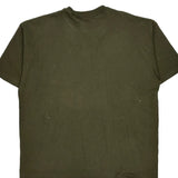 Carhartt Henley T-Shirt - XL Green Cotton