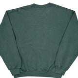 90s Blank Russell Athletic Sweatshirt - Large Green Cotton